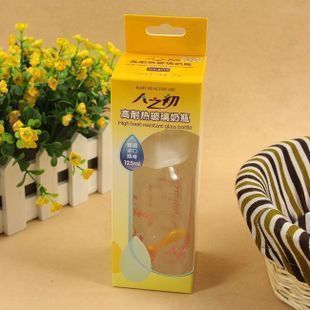 正品爱得利玻璃120ML奶瓶 TFY-8119 厂家直销批发，优质供应